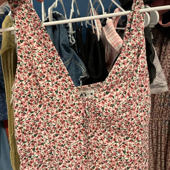 Zara Floral Mini Dress - Picture 2 of 6